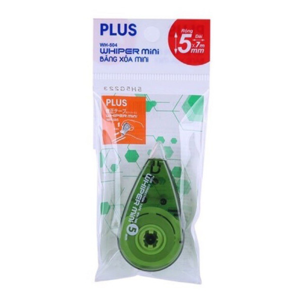 Xóa băng nhỏ 5mm x 7m Whiper Mini (Plus)